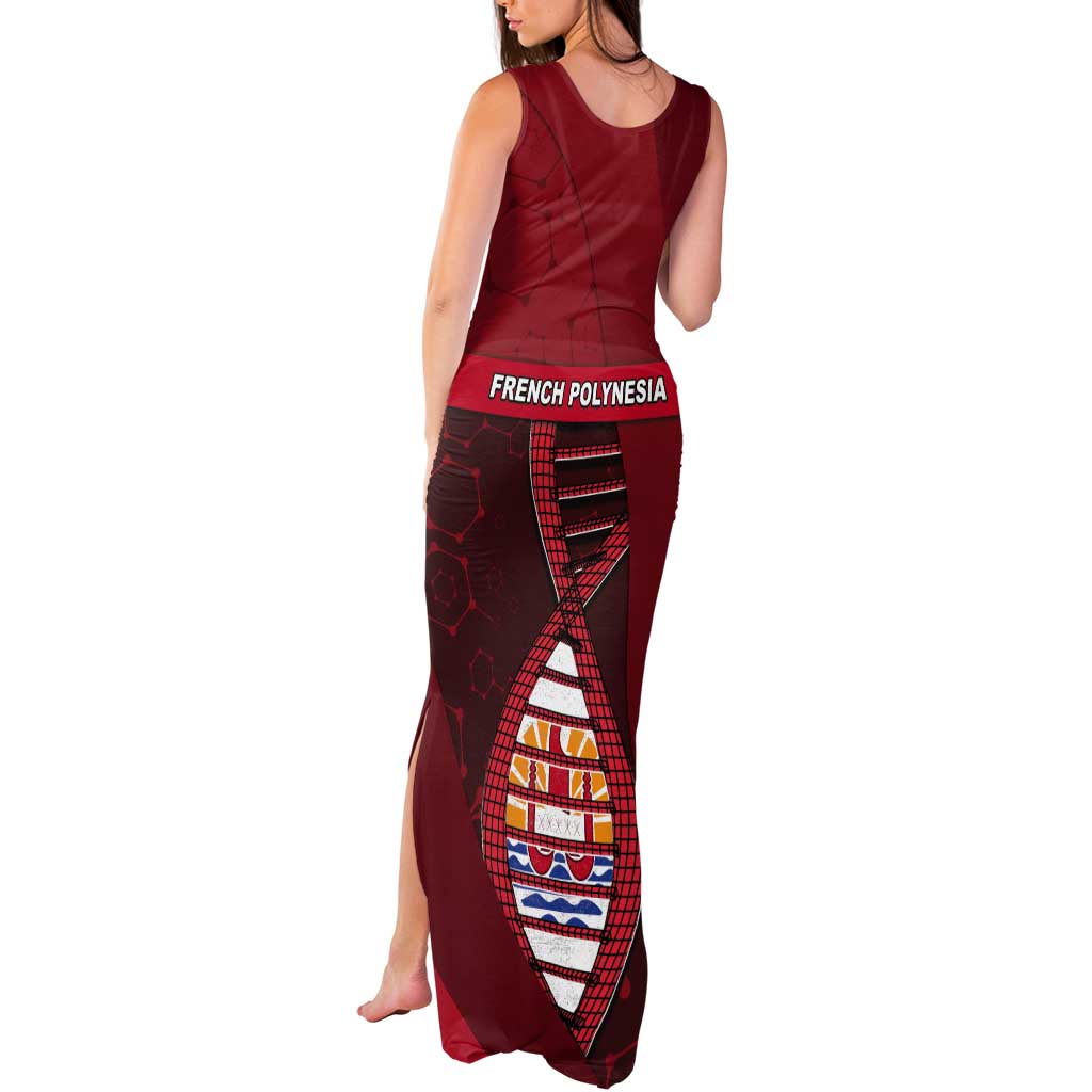 French Polynesia Is In My DNA Tank Maxi Dress - Polynesian Pride