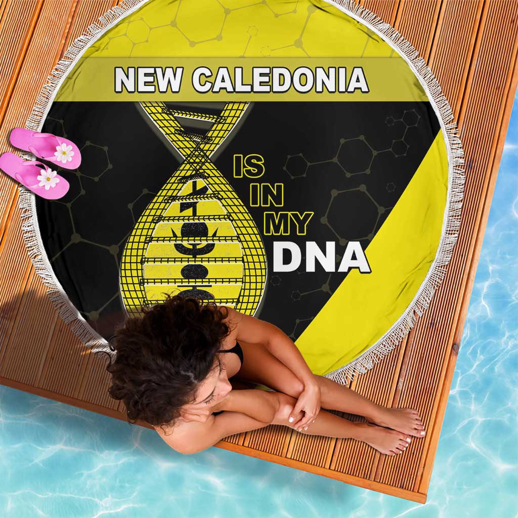 New Caledonia Is In My DNA Beach Blanket - Polynesian Pride