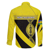 New Caledonia Is In My DNA Family Matching Tank Maxi Dress and Hawaiian Shirt - Polynesian Pride