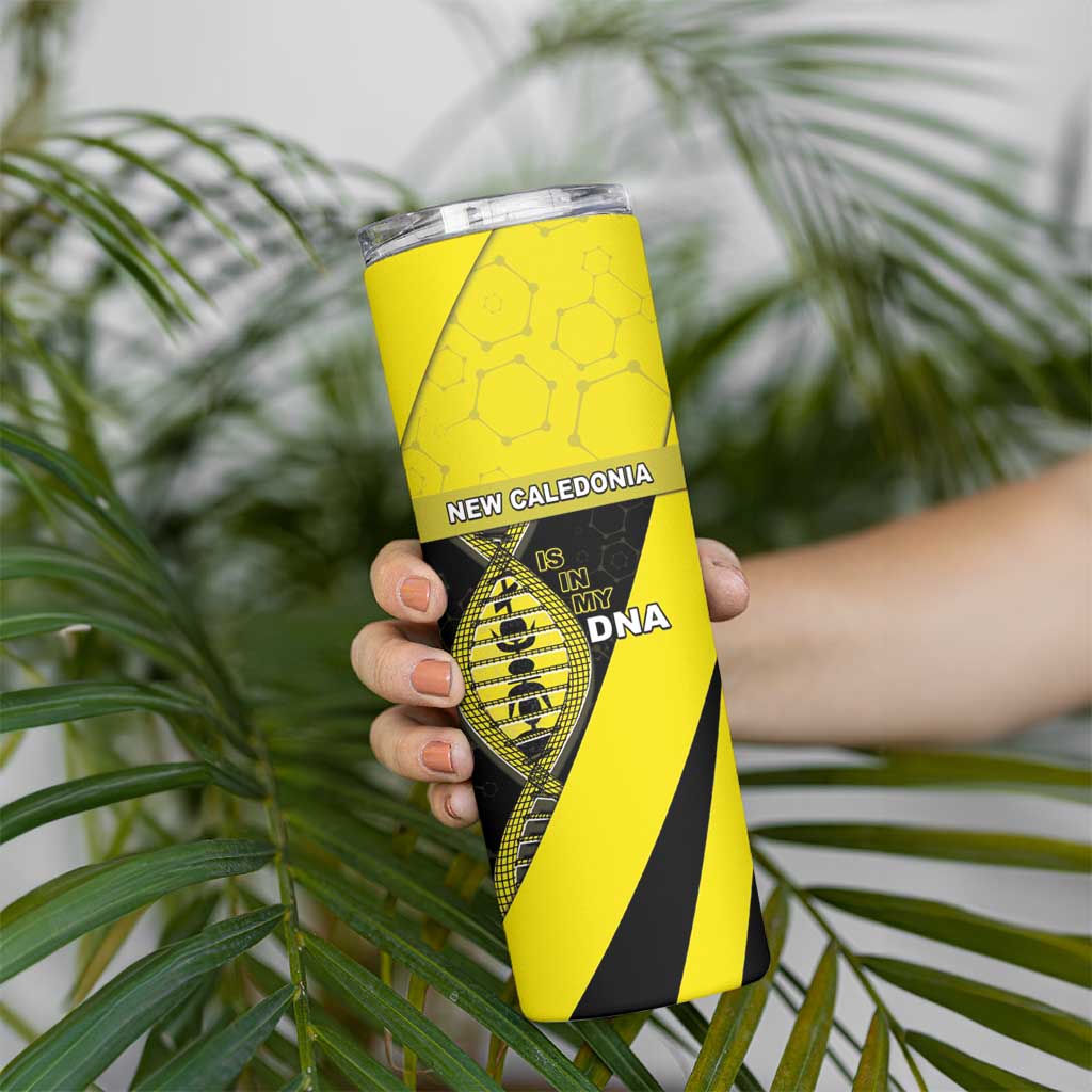 New Caledonia Is In My DNA Skinny Tumbler - Polynesian Pride