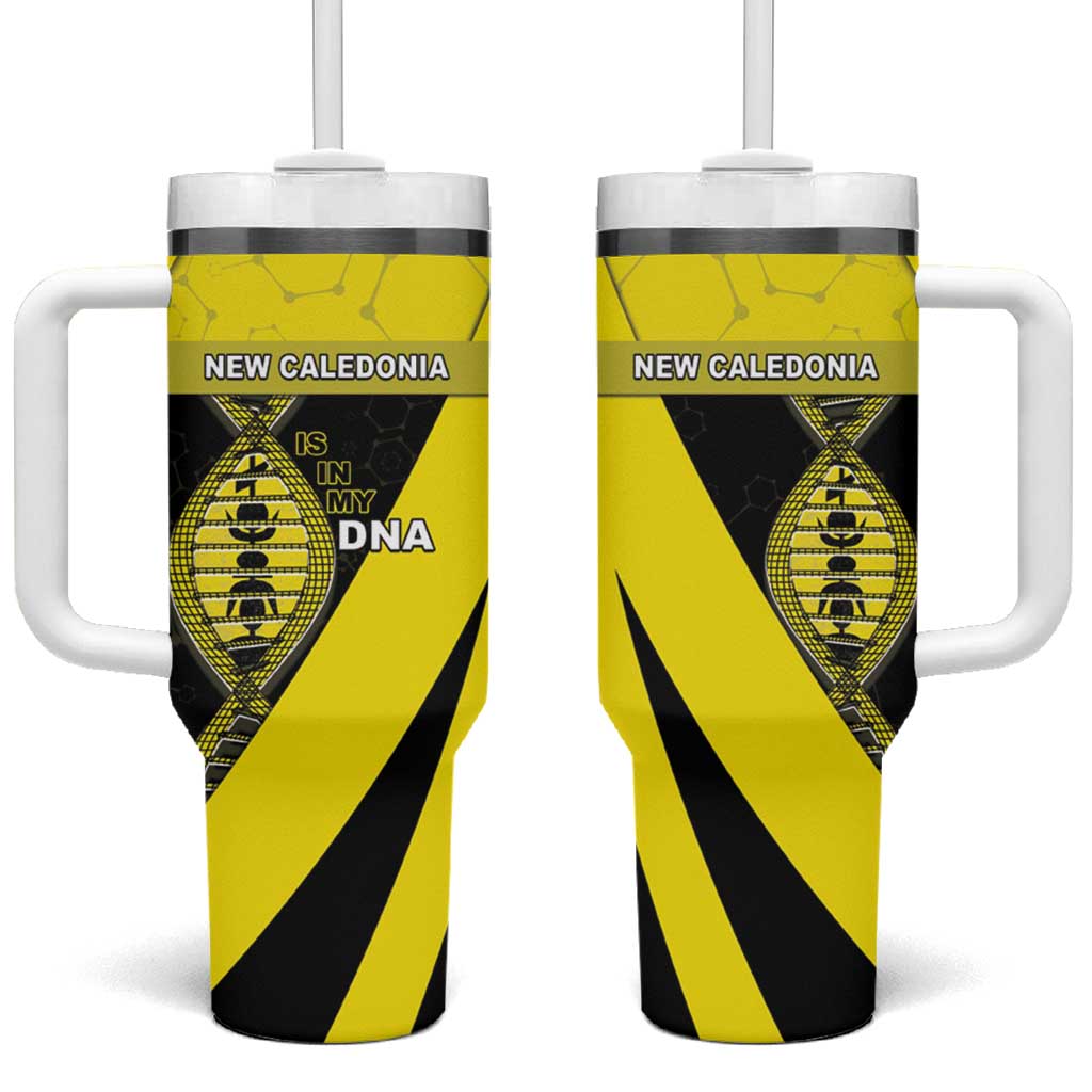 New Caledonia Is In My DNA Tumbler With Handle - Polynesian Pride