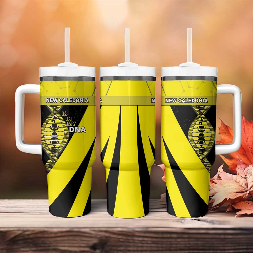 New Caledonia Is In My DNA Tumbler With Handle - Polynesian Pride
