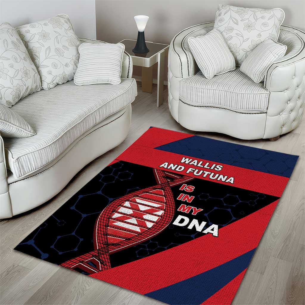 Wallis And Futuna Is In My DNA Area Rug - Polynesian Pride