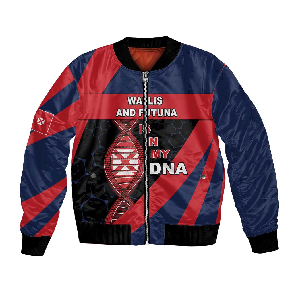 Wallis And Futuna Is In My DNA Bomber Jacket - Polynesian Pride