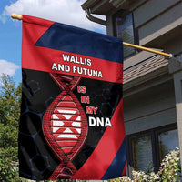Wallis And Futuna Is In My DNA Garden Flag - Polynesian Pride