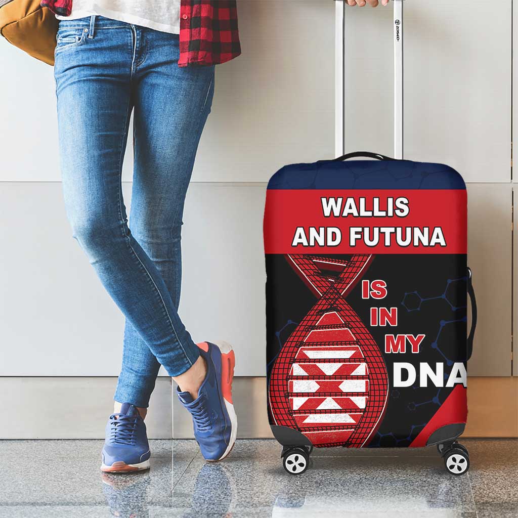 Wallis And Futuna Is In My DNA Luggage Cover - Polynesian Pride