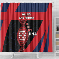 Wallis And Futuna Is In My DNA Shower Curtain - Polynesian Pride