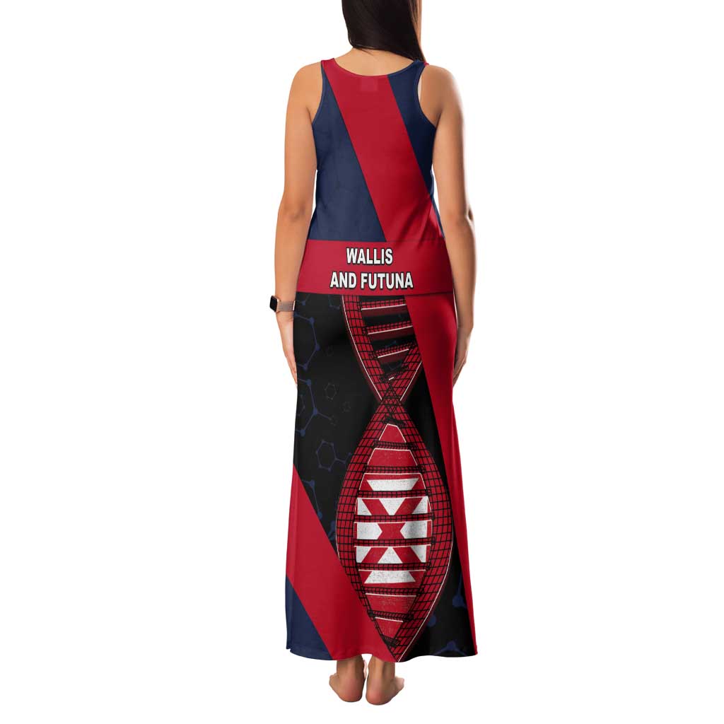 Wallis And Futuna Is In My DNA Tank Maxi Dress - Polynesian Pride