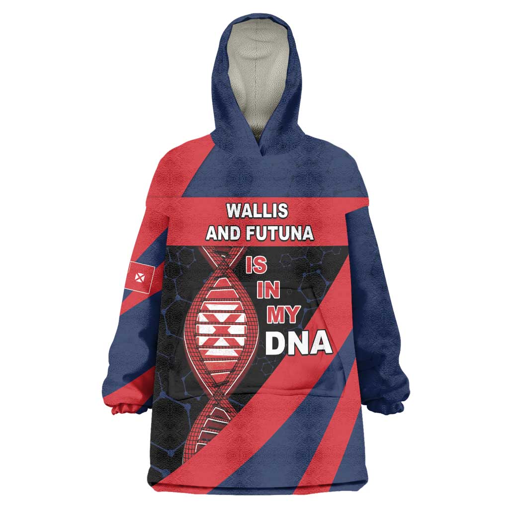 Wallis And Futuna Is In My DNA Wearable Blanket Hoodie - Polynesian Pride
