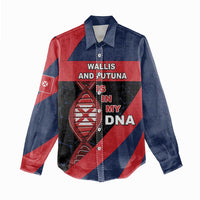 Wallis And Futuna Is In My DNA Women Casual Shirt - Polynesian Pride