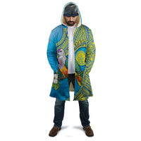 Personalised Palau Biib Bird Cloak Rur Flower And Rock Islands Patterns
