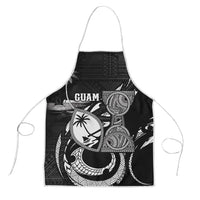 Guam Liberation Day Apron Black White Latte Stone Tribal Patterns