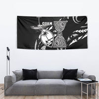 Guam Liberation Day Tapestry Black White Latte Stone Tribal Patterns