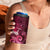 New Zealand Matariki 4 in 1 Can Cooler Tumbler Maori Tui Bird Magenta Galaxy