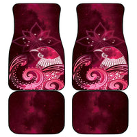 New Zealand Matariki Car Mats Maori Tui Bird Magenta Galaxy