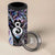 New Zealand Aotearoa 4 in 1 Can Cooler Tumbler Pikorua Single Twist Pink Paua Shell