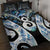New Zealand Aotearoa Quilt Bed Set Pikorua Single Twist Green Paua Shell