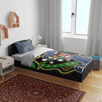 South Sea Islanders And Fiji Bedding Set Fijian Coat Of Arms And Southern Cross DT05 - Polynesian Pride