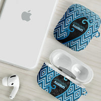 Aotearoa Atua Ranginui AirPods Case Maori Sky Father Koru Patterns