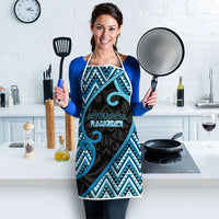 Aotearoa Atua Ranginui Apron Maori Sky Father Koru Patterns