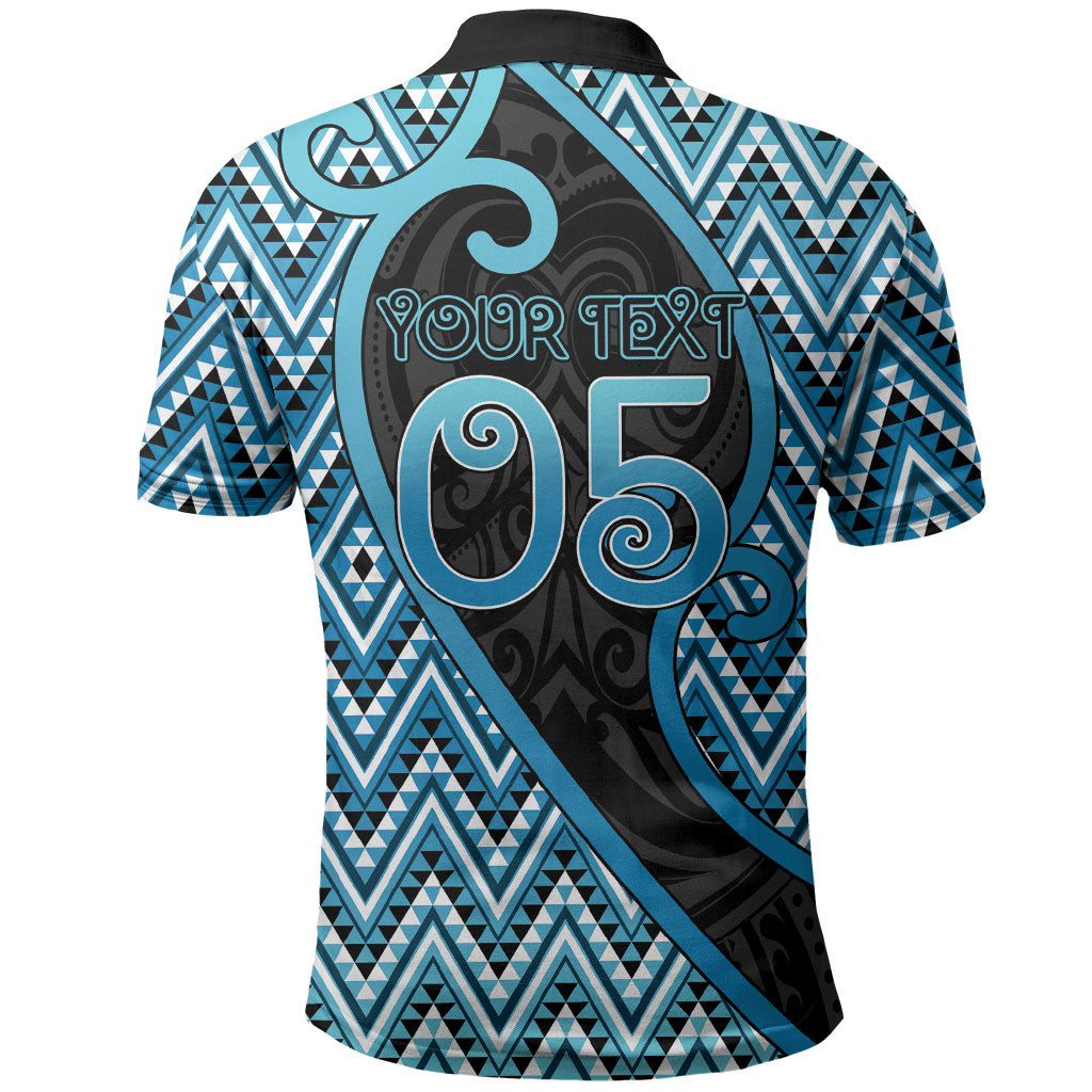 Custom Aotearoa Atua Ranginui Polo Shirt Maori Sky Father Koru Patterns