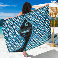 Aotearoa Atua Ranginui Sarong Maori Sky Father Koru Patterns