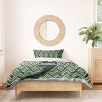 Aotearoa Atua Papatuanuku Bedding Set Earth Mother Father Koru Patterns