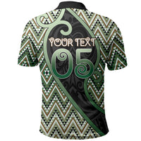 Custom Aotearoa Atua Papatuanuku Polo Shirt Earth Mother Father Koru Patterns