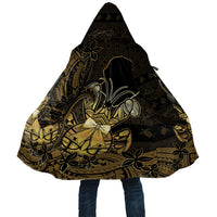 Niue Christmas Cloak Niuean Crab Xmas Tribal Waves - Polynesian Pride