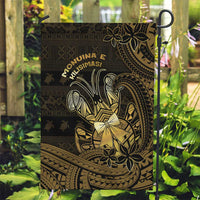 Niue Christmas Garden Flag Niuean Crab Xmas Tribal Waves - Polynesian Pride