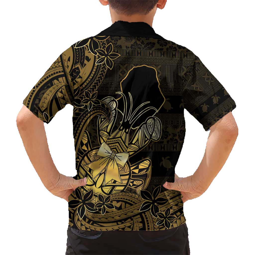 Niue Christmas Hawaiian Shirt Niuean Crab Xmas Tribal Waves - Polynesian Pride