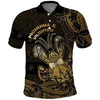 Niue Christmas Polo Shirt Niuean Crab Xmas Tribal Waves - Polynesian Pride