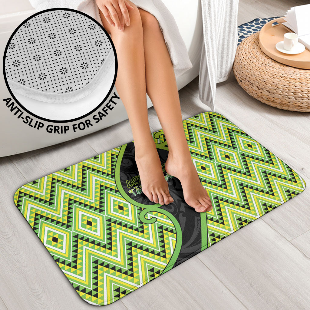 Aotearoa Atua Tanemahuta Bathroom Set God Of Forests Koru Patterns Koru Patterns