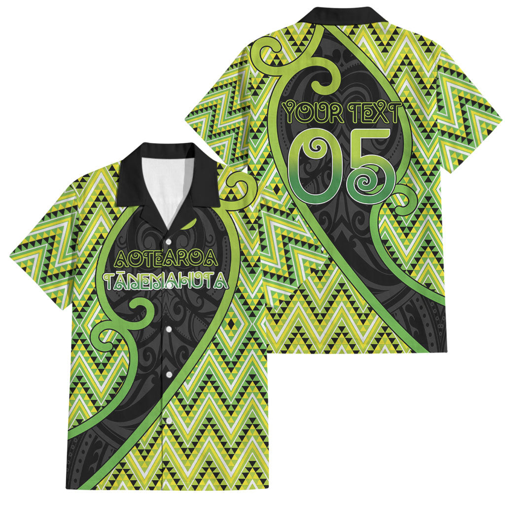 Custom Aotearoa Atua Tanemahuta Family Matching Mermaid Dress and Hawaiian Shirt God Of Forests Koru Patterns Koru Patterns