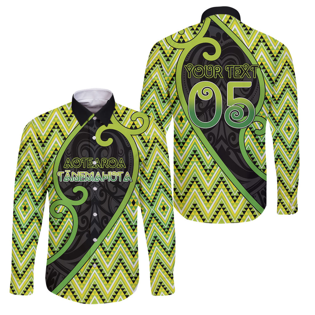 Custom Aotearoa Atua Tanemahuta Family Matching Summer Maxi Dress and Hawaiian Shirt God Of Forests Koru Patterns Koru Patterns