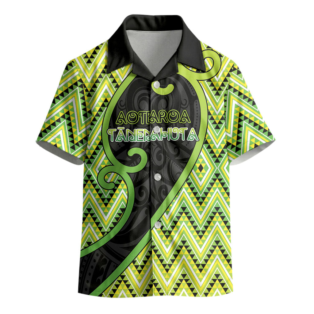 Custom Aotearoa Atua Tanemahuta Kid Hawaiian Shirt God Of Forests Koru Patterns Koru Patterns