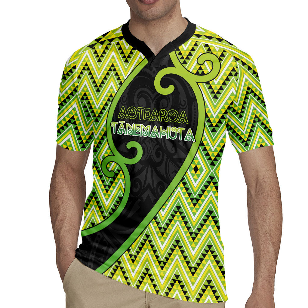 Custom Aotearoa Atua Tanemahuta Rugby Jersey God Of Forests Koru Patterns Koru Patterns