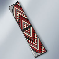 Aotearoa Atua Tumatauenga Auto Sun Shade God Of War Koru Patterns