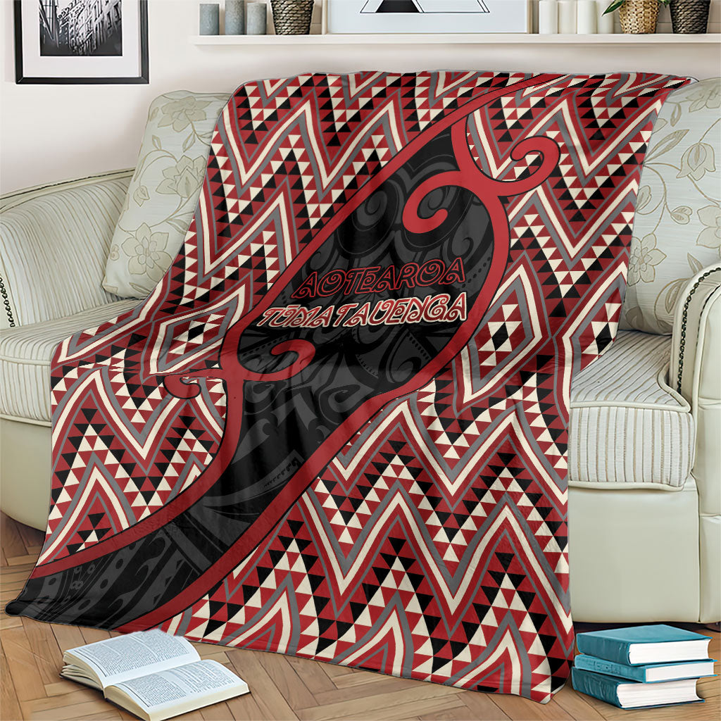 Aotearoa Atua Tumatauenga Blanket God Of War Koru Patterns