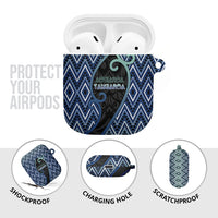 Aotearoa Atua Tangaroa AirPods Case God Of Ocean Koru Patterns