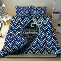 Aotearoa Atua Tangaroa Bedding Set God Of Ocean Koru Patterns