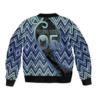 Custom Aotearoa Atua Tangaroa Bomber Jacket God Of Ocean Koru Patterns
