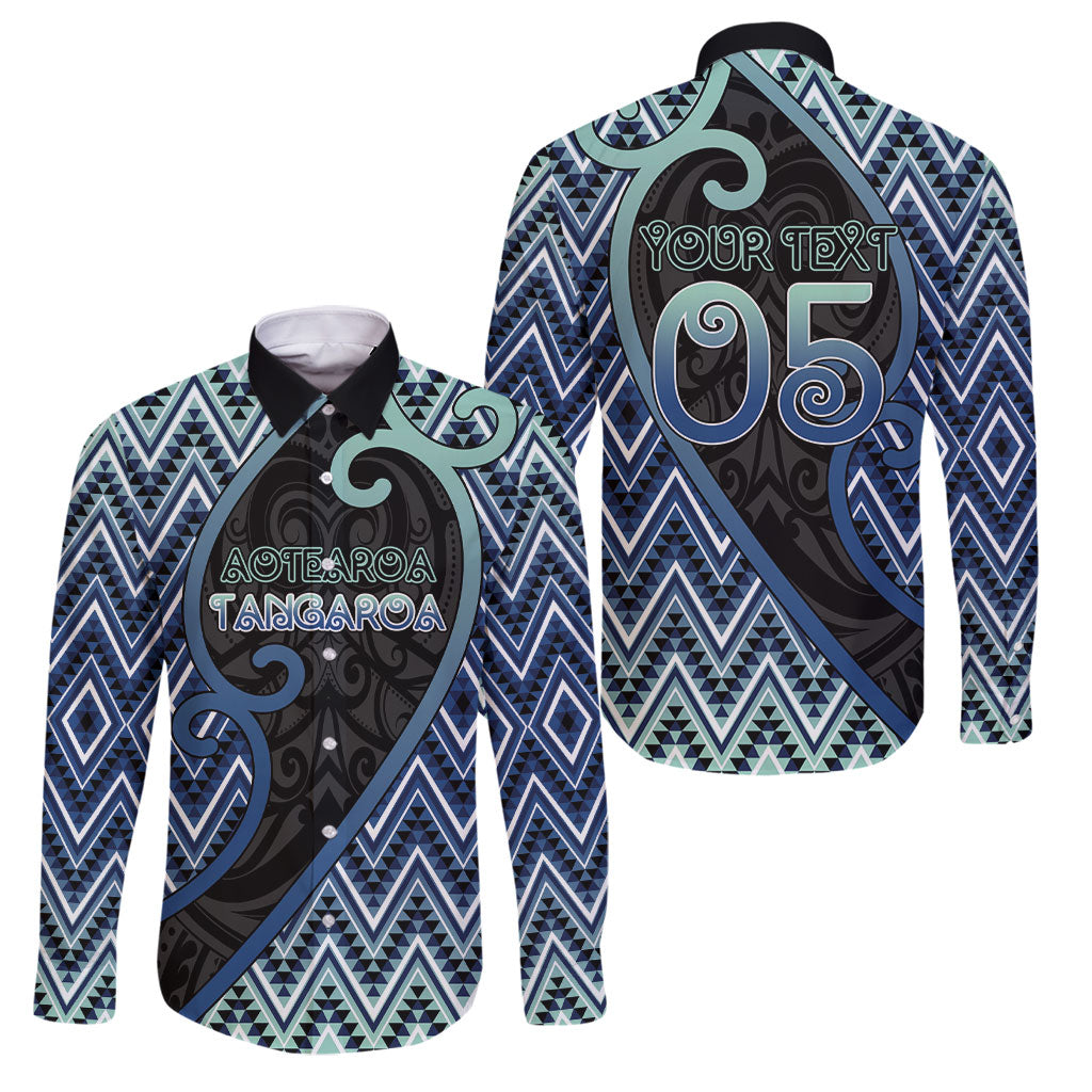 Custom Aotearoa Atua Tangaroa Family Matching Summer Maxi Dress and Hawaiian Shirt God Of Ocean Koru Patterns