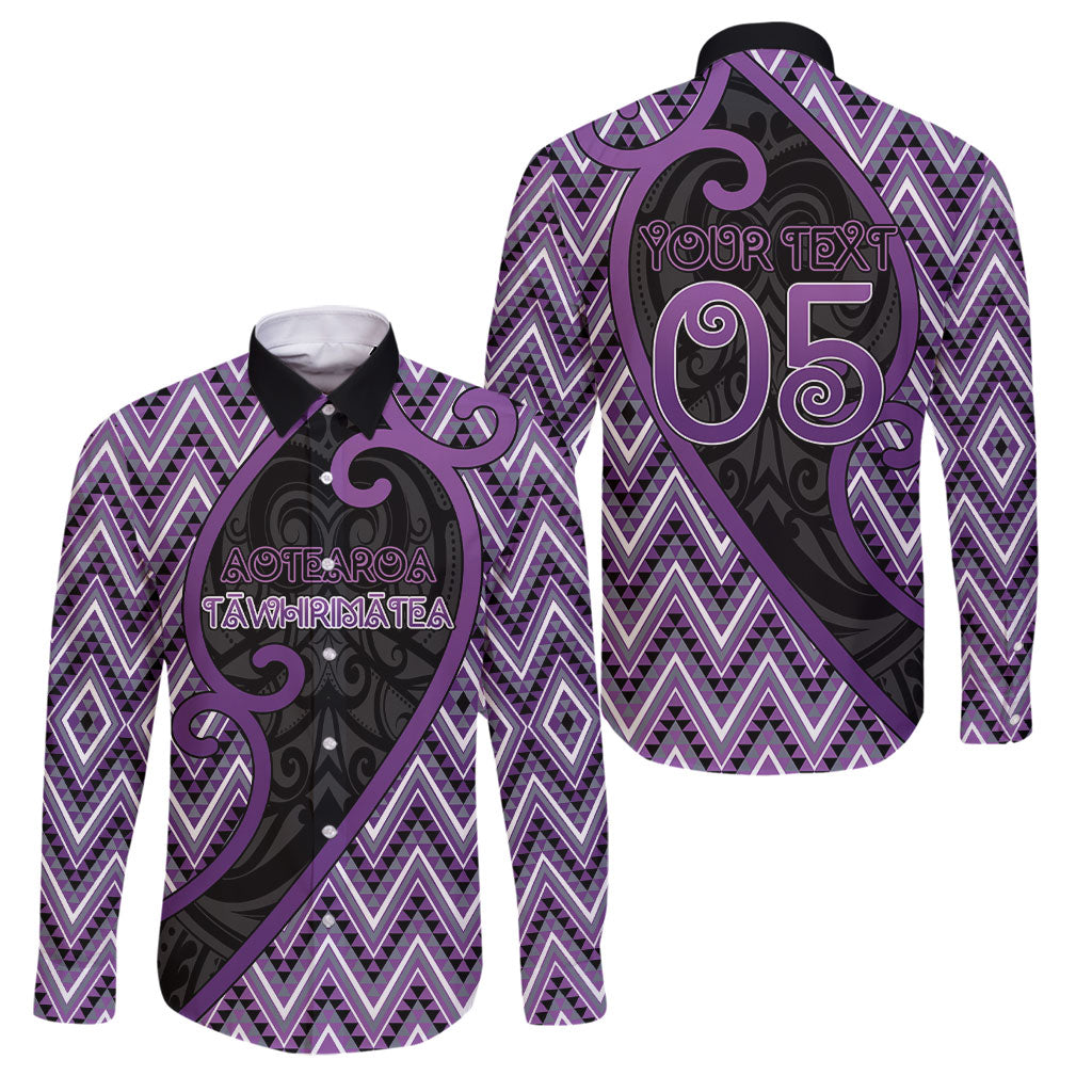 Custom Aotearoa Atua Tawhirimatea Family Matching Off The Shoulder Long Sleeve Dress and Hawaiian Shirt God Of Storms Koru Patterns