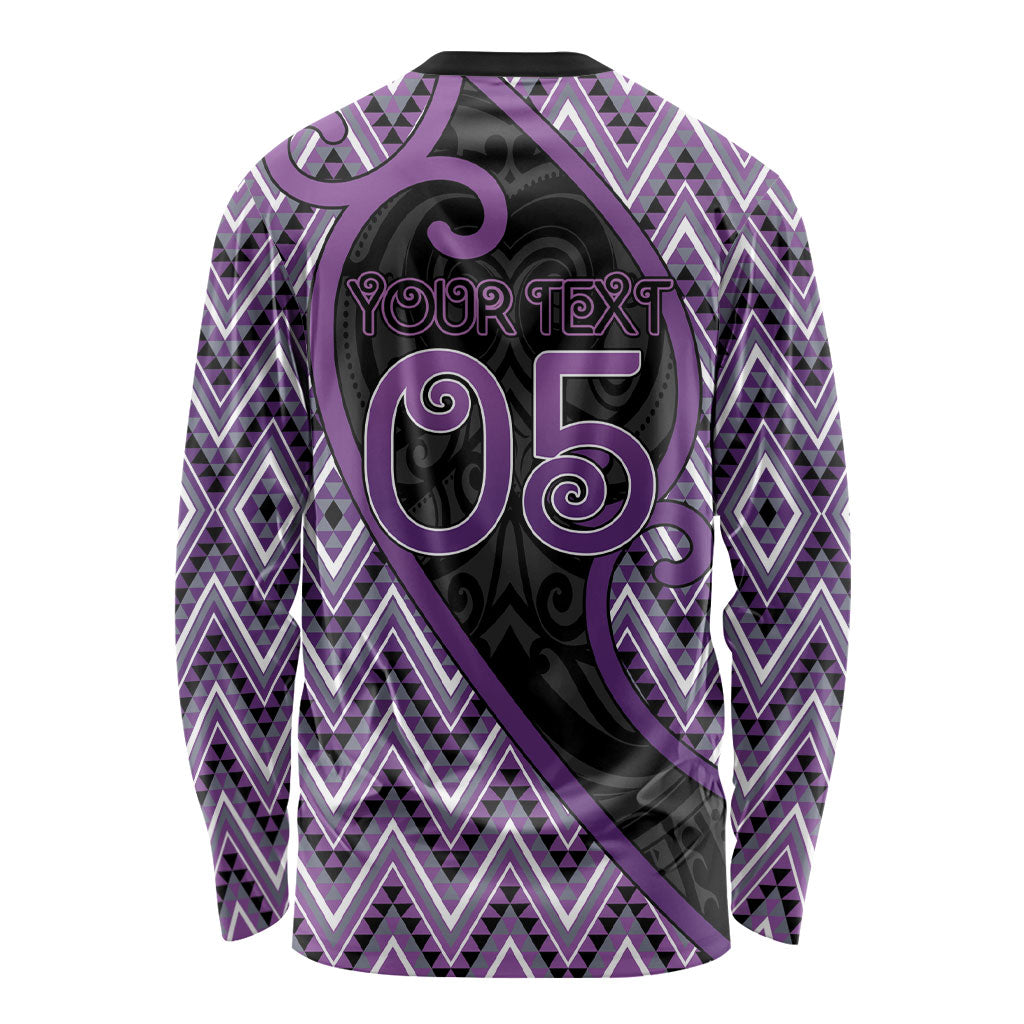 Custom Aotearoa Atua Tawhirimatea Long Sleeve Shirt God Of Storms Koru Patterns