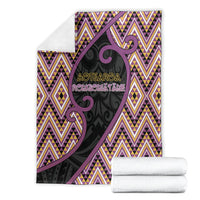 Aotearoa Atua Rongomatane Blanket God Of Cultivated Foods Koru Patterns