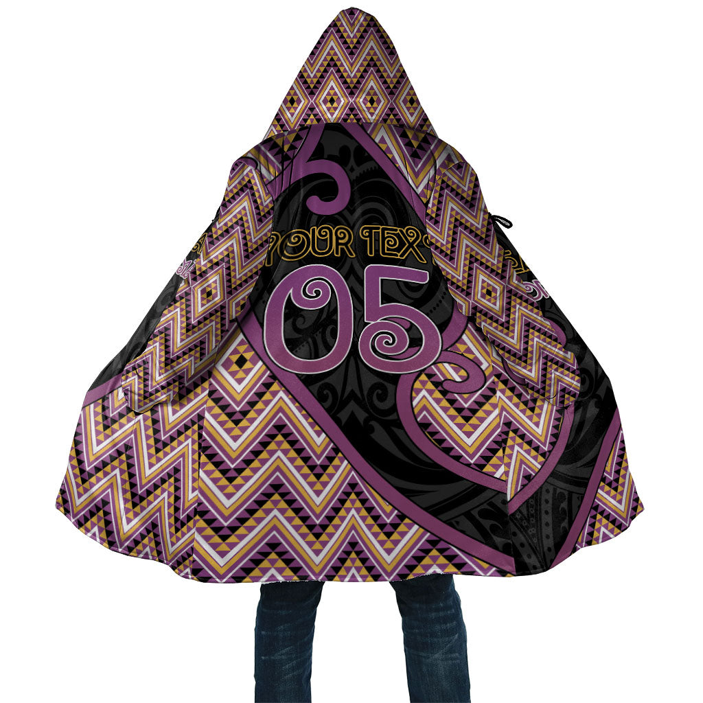 Custom Aotearoa Atua Rongomatane Cloak God Of Cultivated Foods Koru Patterns