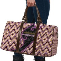 Aotearoa Atua Rongomatane Travel Bag God Of Cultivated Foods Koru Patterns