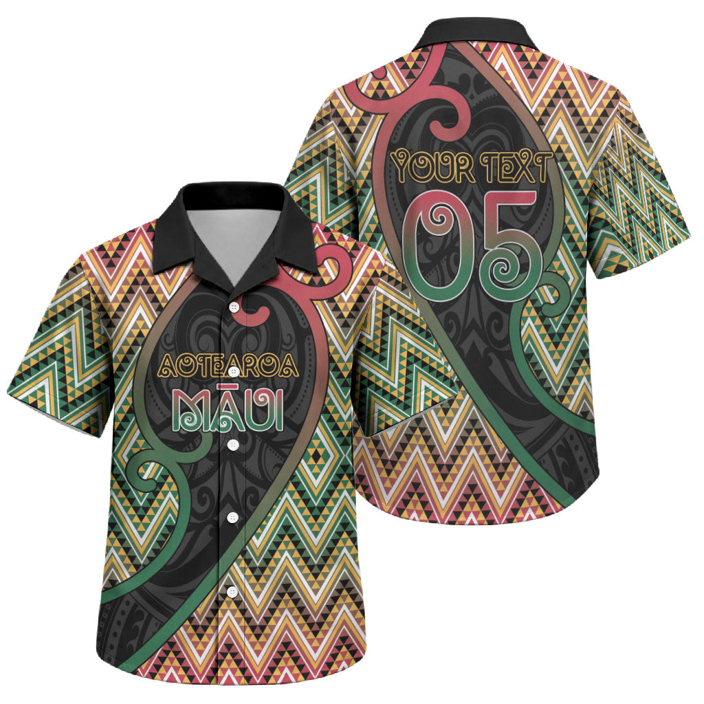 Custom Aotearoa Atua Maui Family Matching Tank Maxi Dress and Hawaiian Shirt Demigod Hero And Trickster Koru Patterns