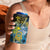 Personalised Tuvalu 4 in 1 Can Cooler Tumbler Dolphin On The Waves